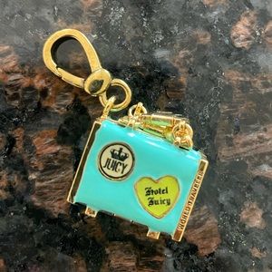 JUICY COUTURE SUITCASE CHARM *AUTHENTIC*